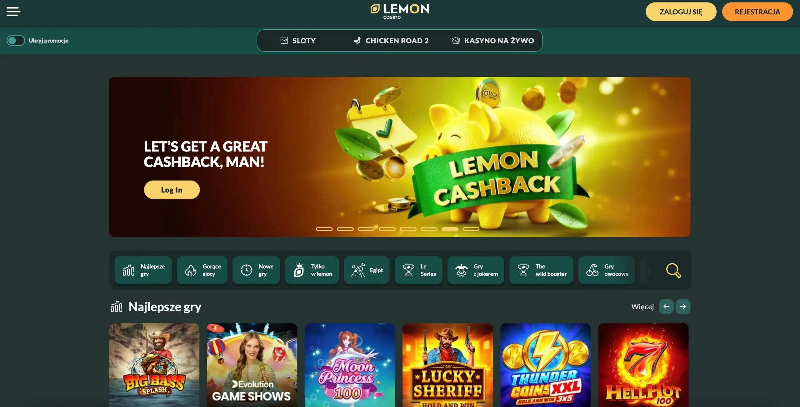 Lemon Casino – Duży Bonus i Darmowe Spiny